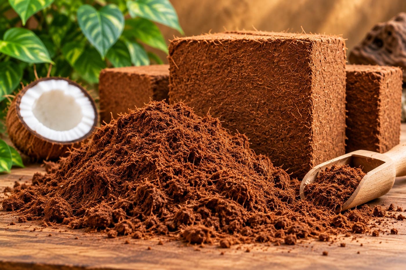 Coir Pith Blocks