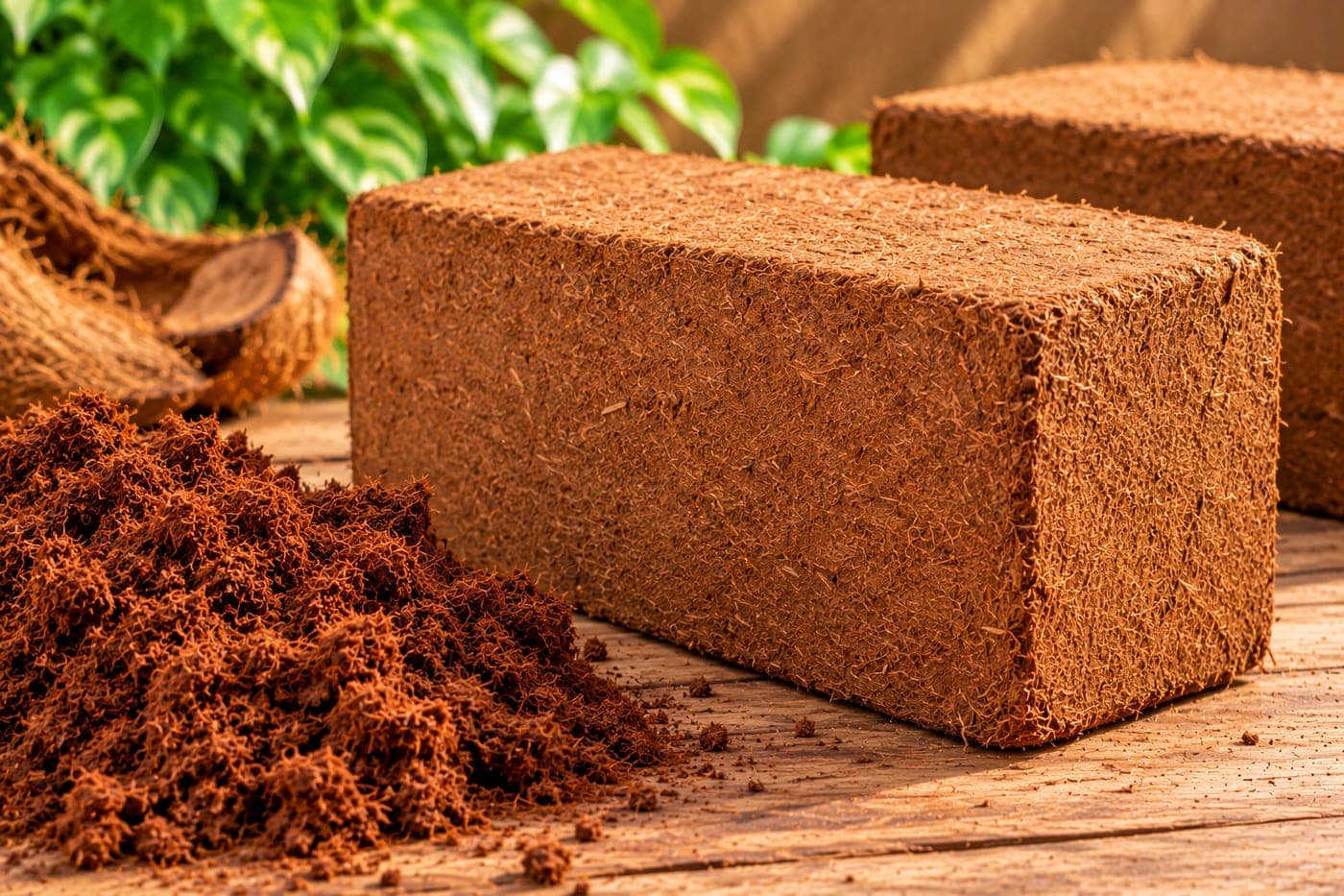 Cocopeat Blocks — 650 g blocks